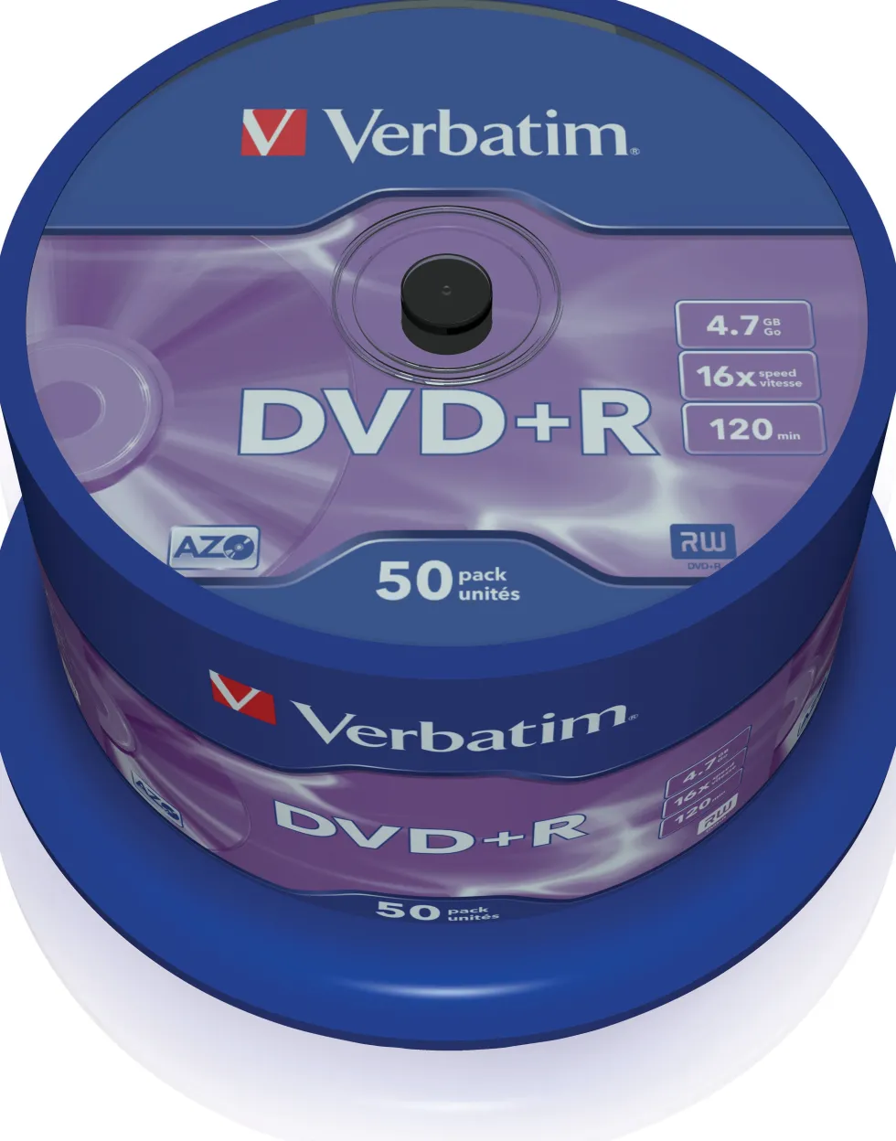 DVD+R Verbatim Cakebox, 4,7Gb, 50/fp