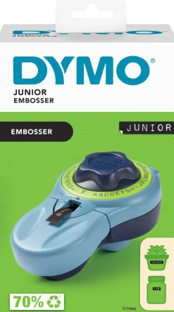 DYMO JUNIOR Präglingverktyg Blå DK/NO