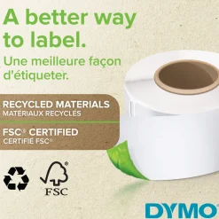 DYMO LabelWriter 32 mm x 57 mm Mångsidiga Etiketter Vit 12 R