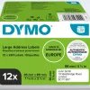 DYMO LabelWriter 36 mm x 89 mm Stora Adressetiketter Vit 12