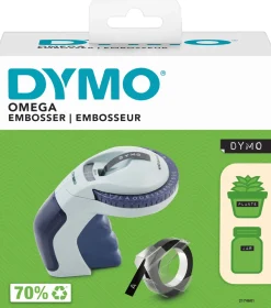 DYMO OMEGA Präglingverktyg Blå DE/GB