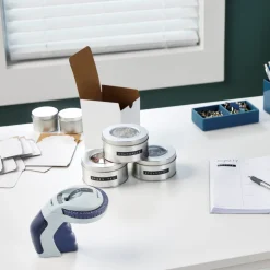 DYMO OMEGA Präglingverktyg Blå DE/GB