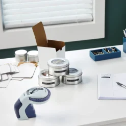 DYMO OMEGA Präglingverktyg Blå DK/NO