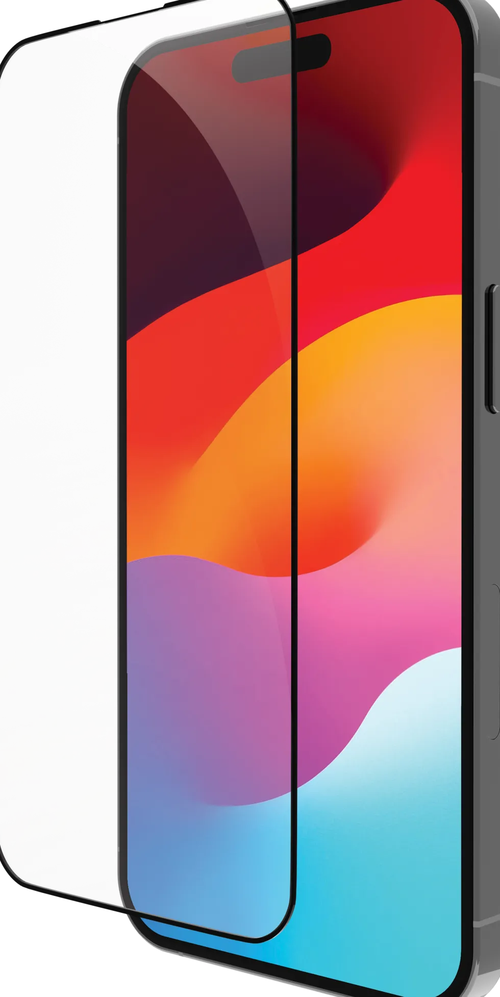eco-shield - iPhone 15 Plus - Black edge
