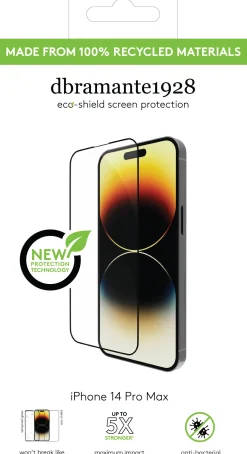 eco-shield - iPhone 14 Pro Max, Black edge