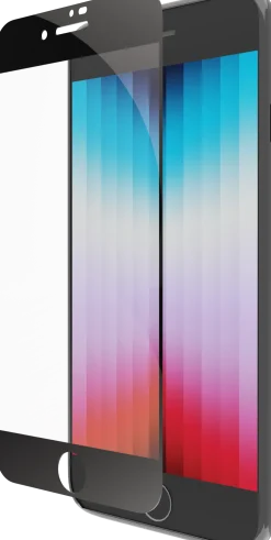 eco-shield - iPhone SE, Black edge