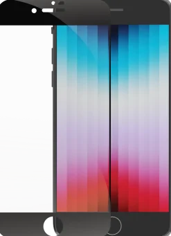 eco-shield - iPhone SE, Black edge
