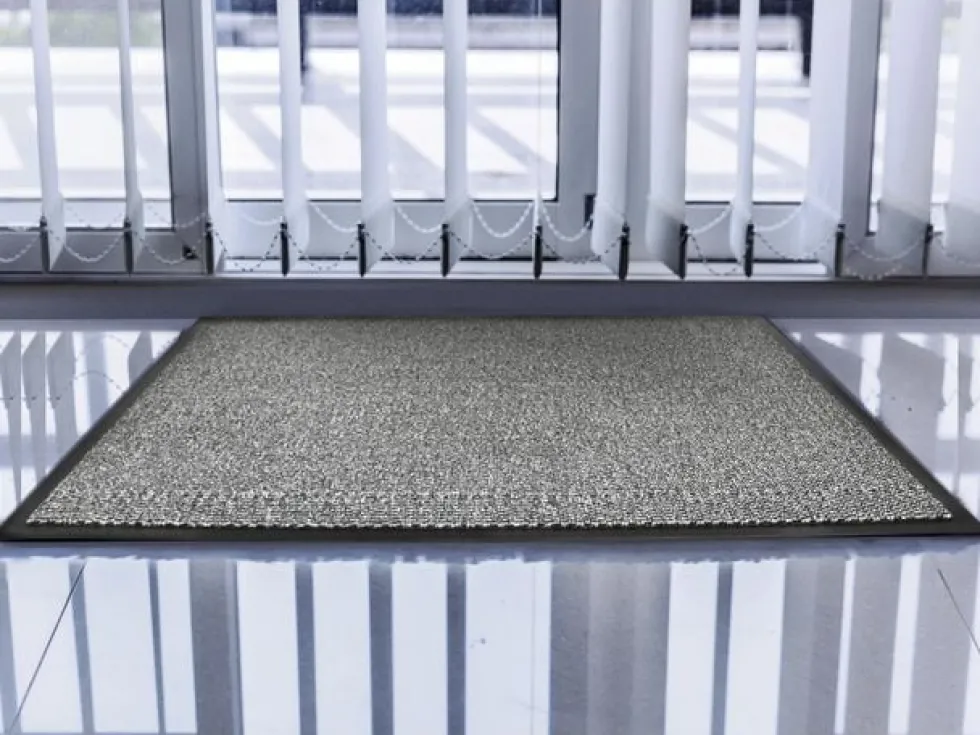 Entrématta Anti slip 120x180cm svart-vit