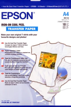 Epson Cool Peel T-Shirt - A4 (210 x 297 mm) 10 stk transfertryck
