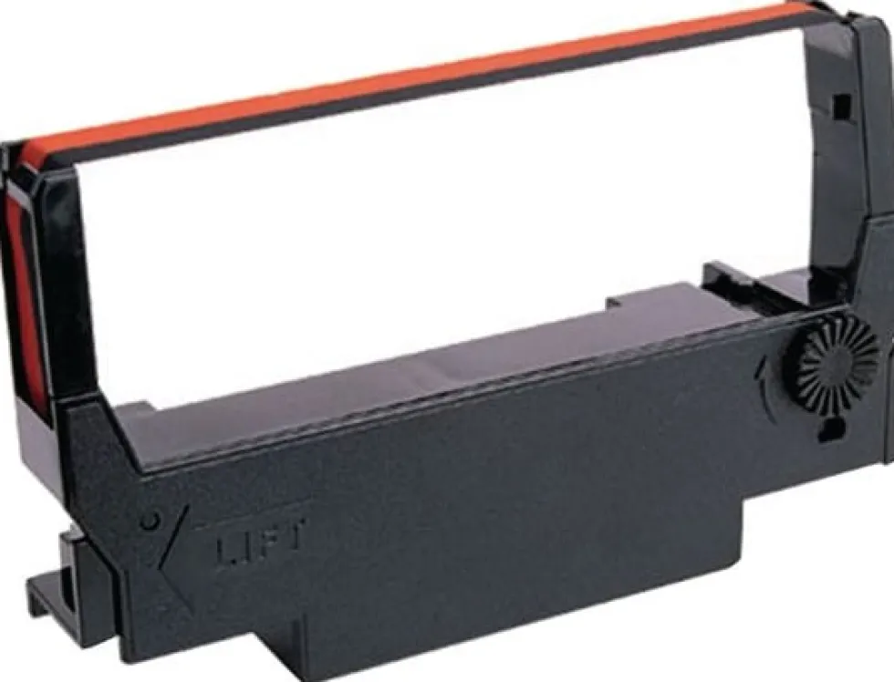Epson ERC 38BR - 1 - svart, röd - färgband