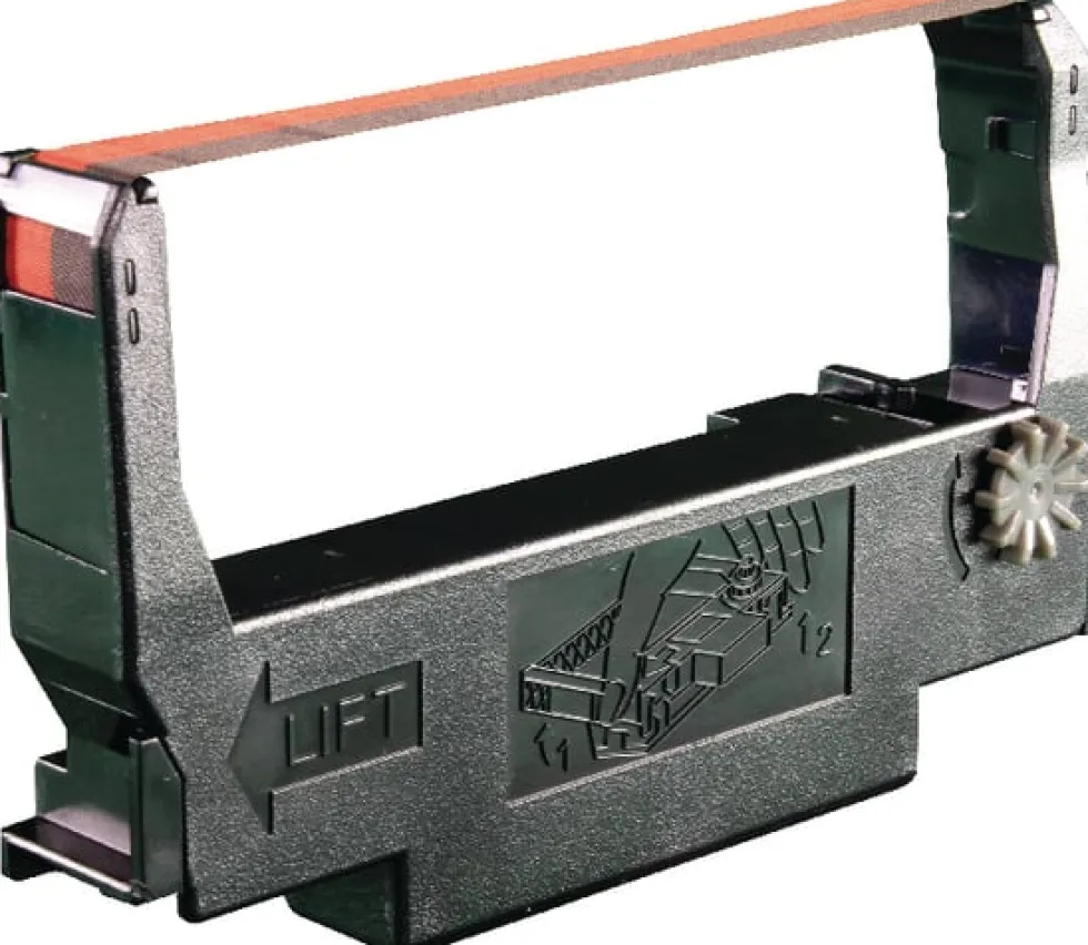 Epson ERC 38BR - 1 - svart, röd - färgband