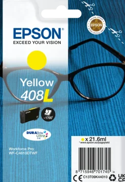Epson 408L Yellow Ink cartridge 1.7k