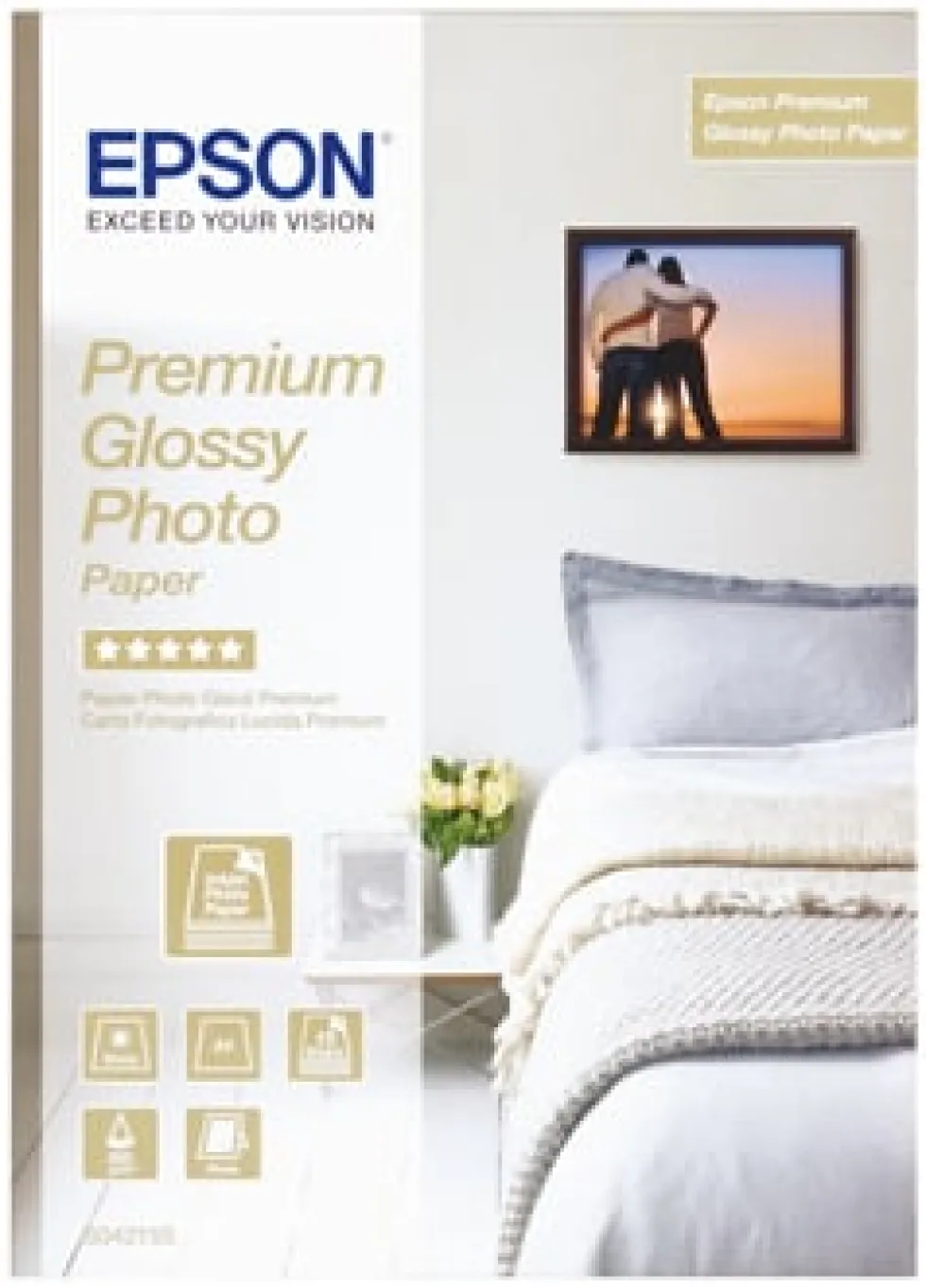 Epson Premium Glossy Photo Paper BOGOF - Blank - A4 (210 x 297
