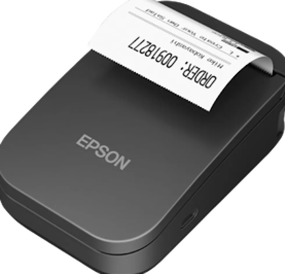 Epson TM-P20II (111): Mobile Receipt, Wi-Fi, USB-C, Black