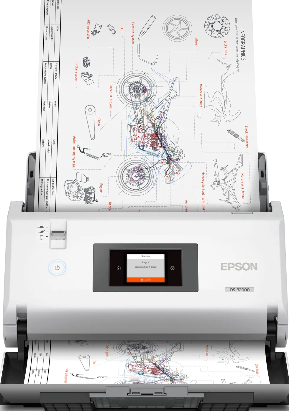 Epson WorkForce DS-32000 A3 scanner
