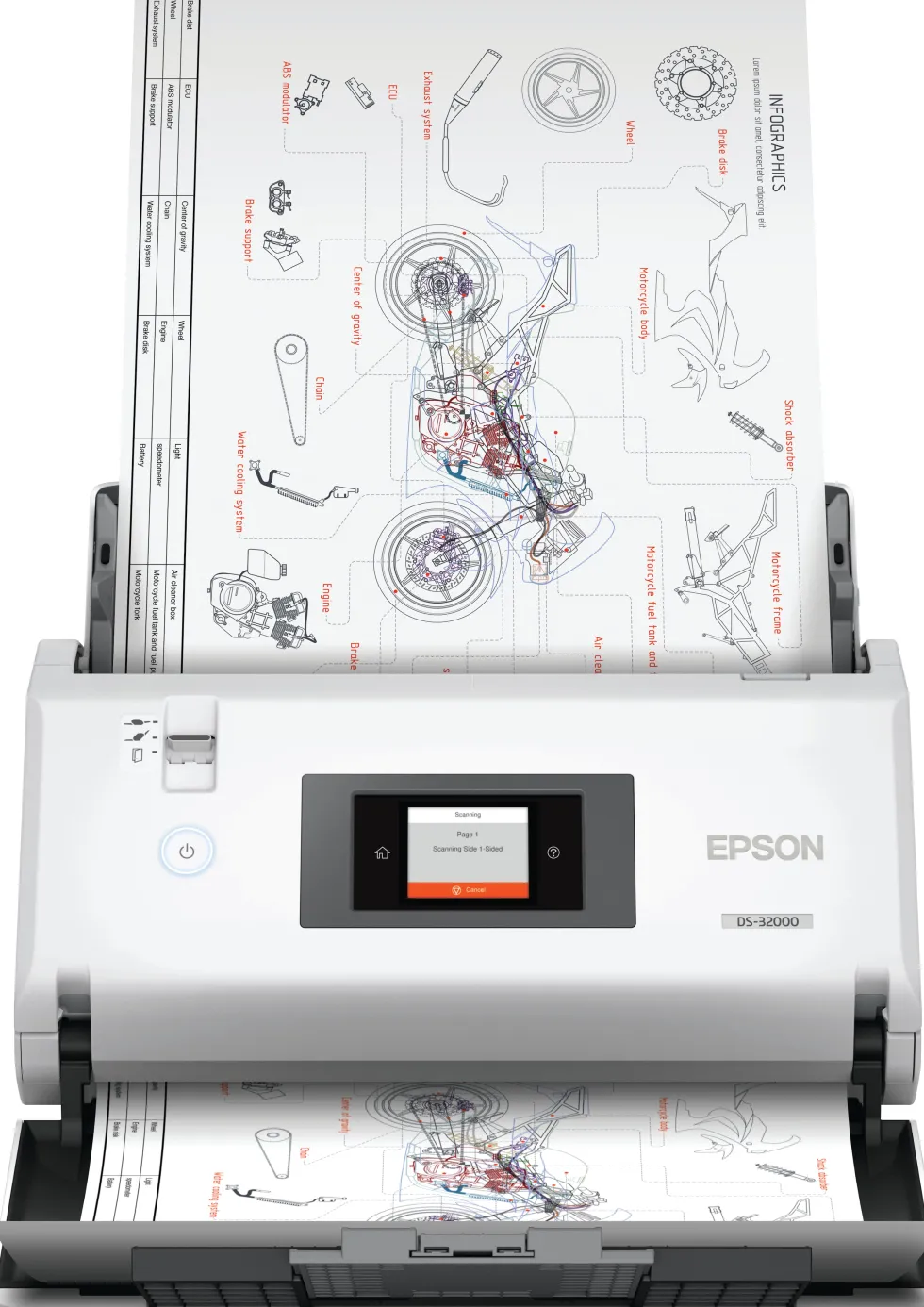 Epson WorkForce DS-32000 A3 scanner