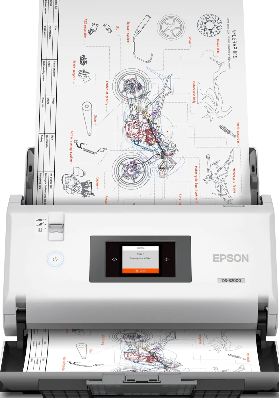 Epson WorkForce DS-32000 A3 scanner