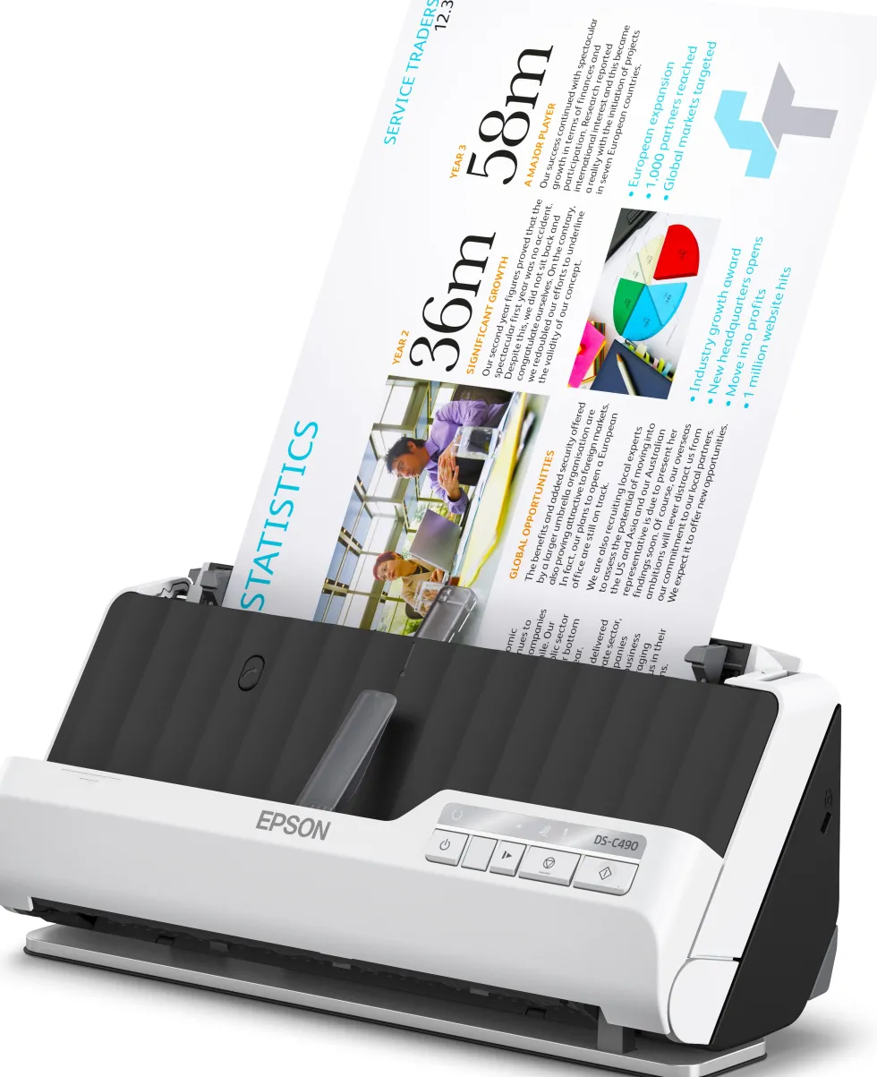 Epson Workforce DS-C490 kompakt skanner