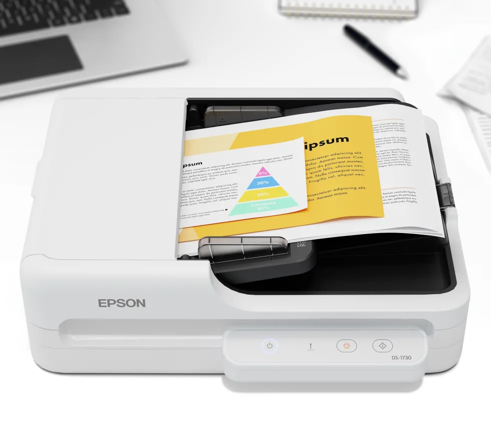Epson Workforce DS-1730 compact flatbed scanner