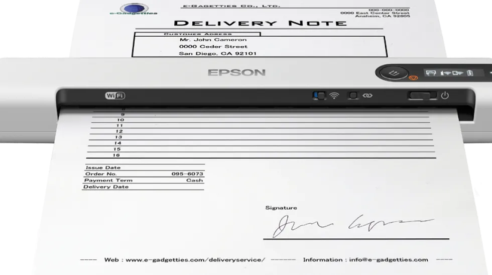 Epson WorkForce DS-80W scanner