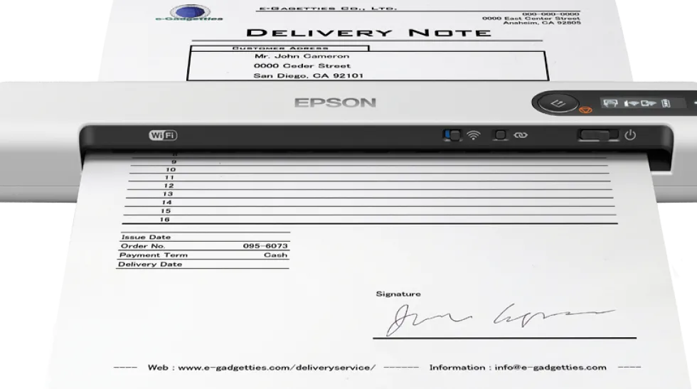 Epson WorkForce DS-80W scanner