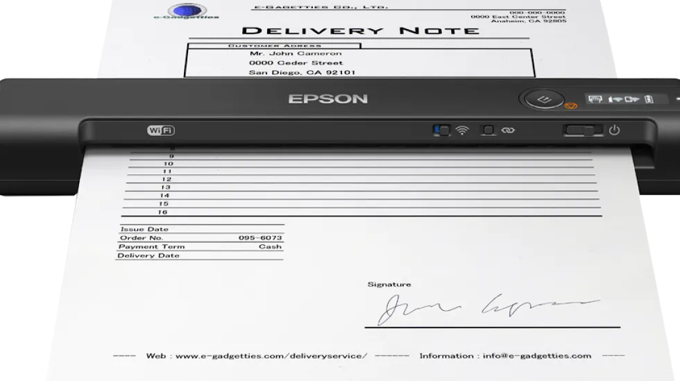 Epson WorkForce ES-60W scanner