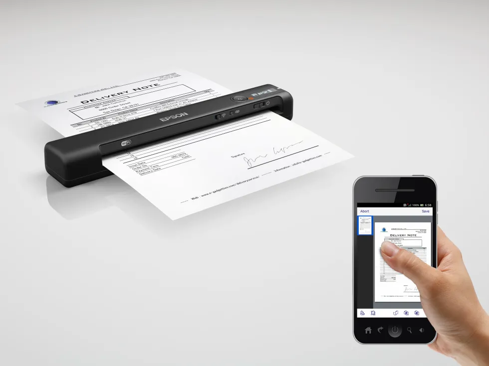 Epson WorkForce ES-60W scanner