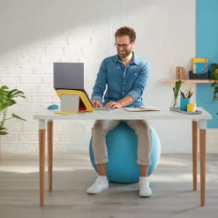 Ergo Sittboll Leitz Cosy blå