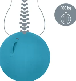 Ergo Sittboll Leitz Cosy blå