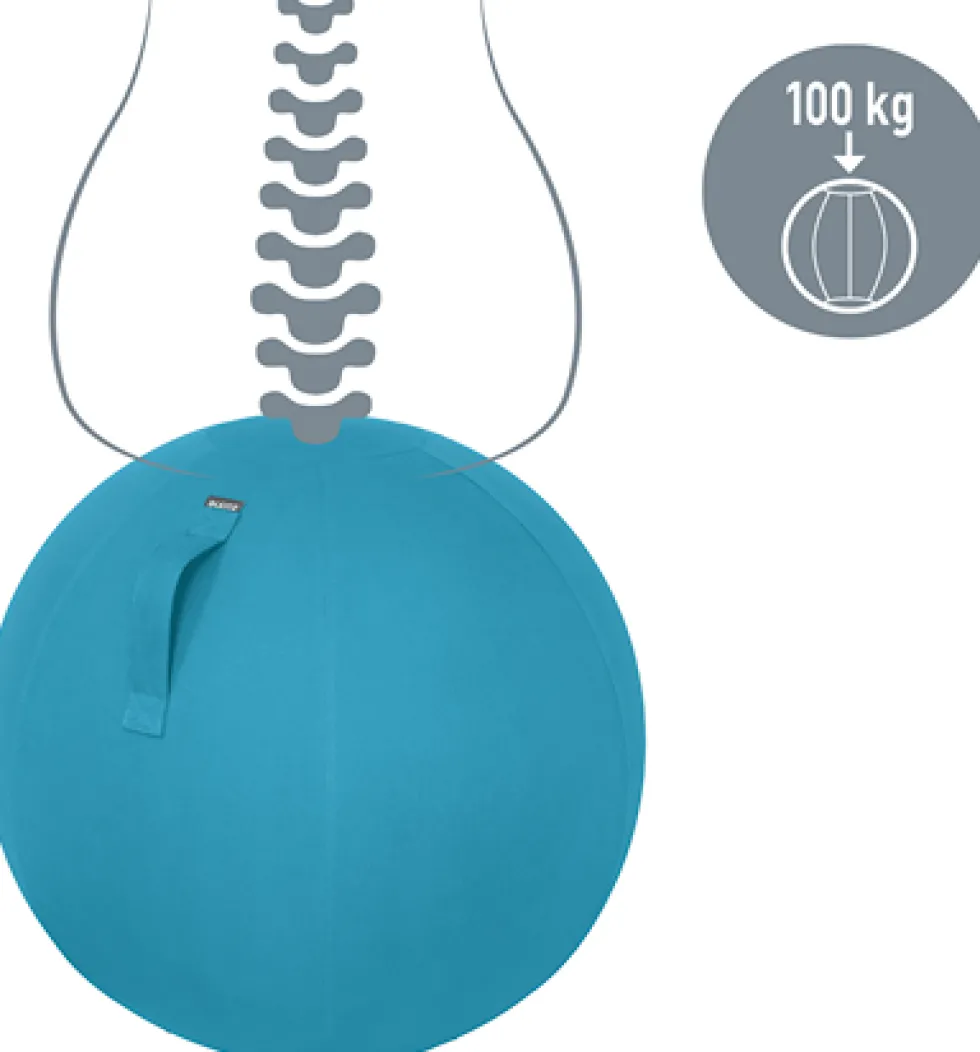 Ergo Sittboll Leitz Cosy blå