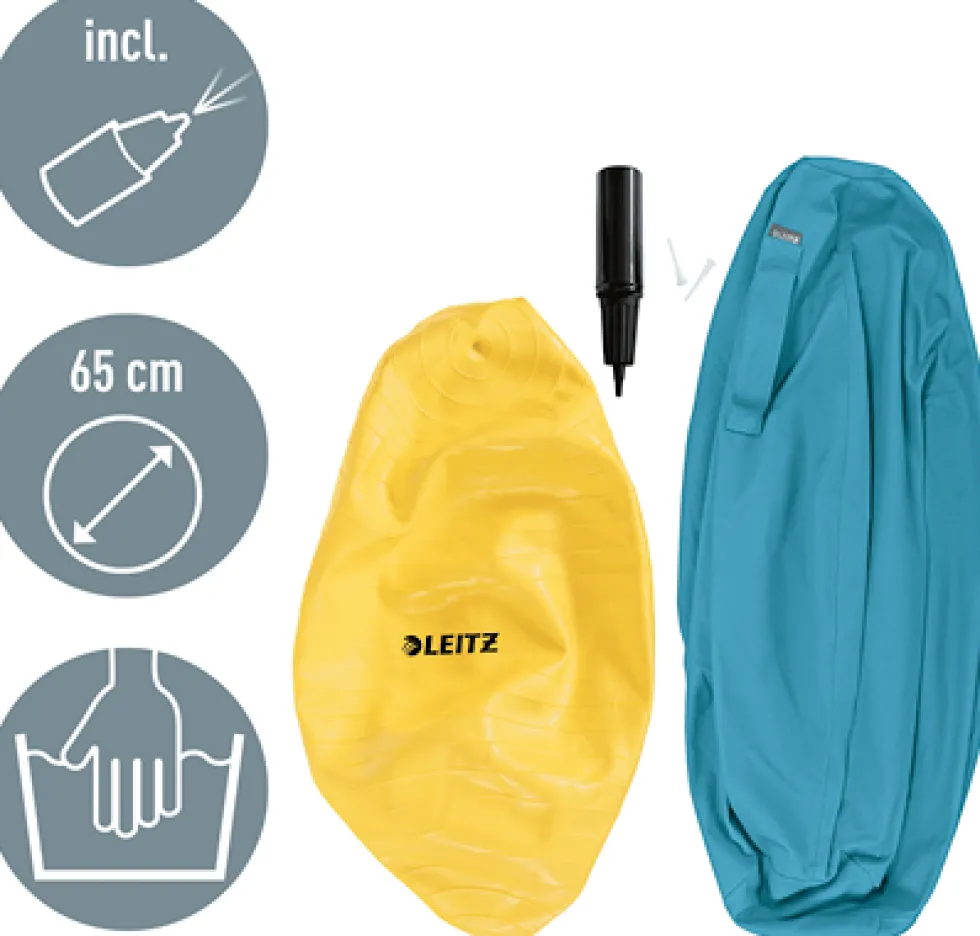 Ergo Sittboll Leitz Cosy blå