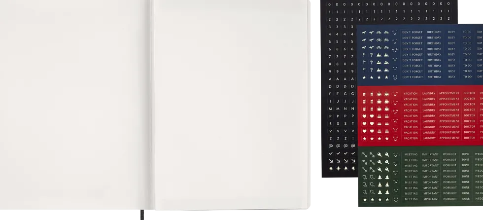 Essential Planner Weekly Vertical XXL Svart 2027