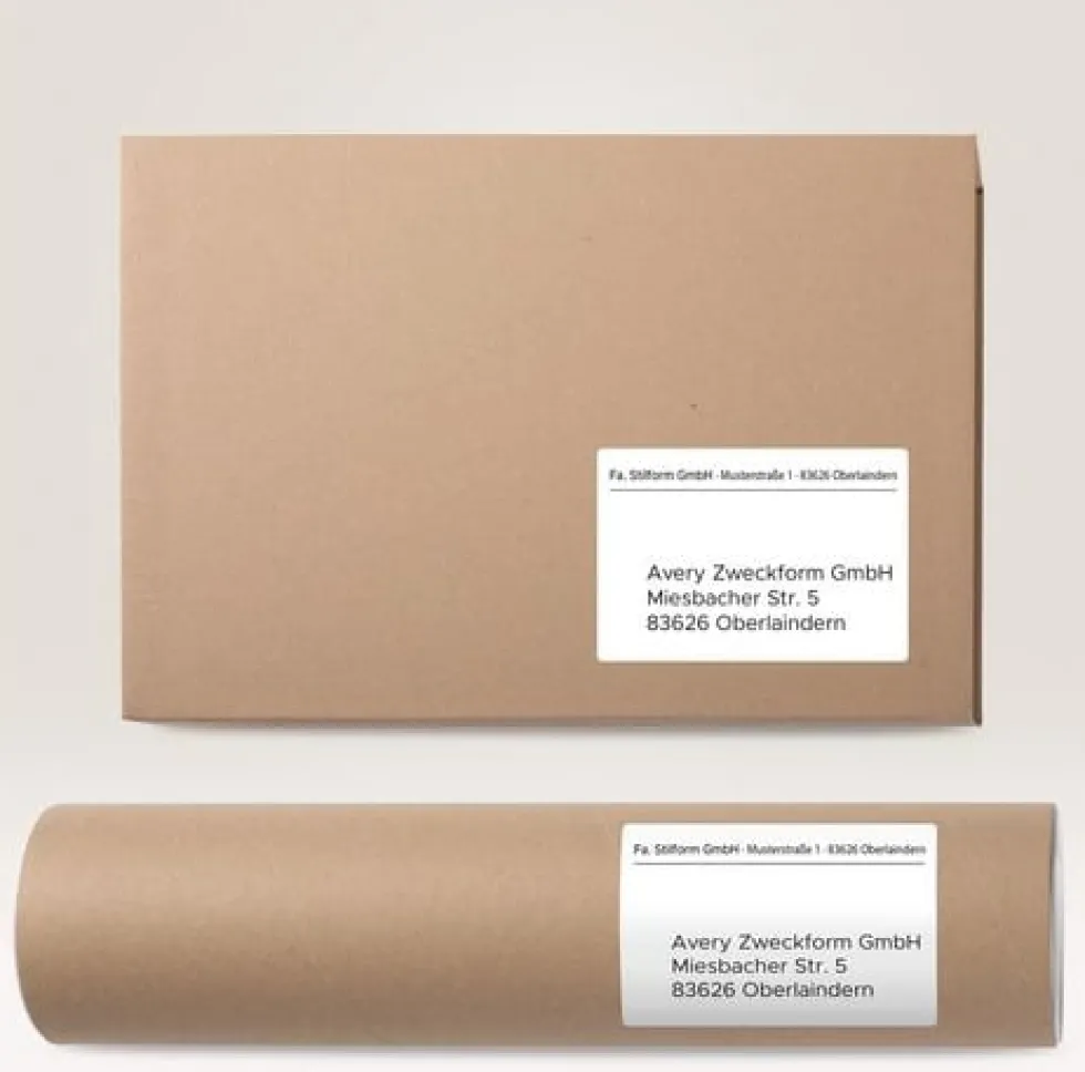 Etikett AVERY på rulle 101x54mm 220/fp