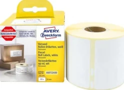 Etikett AVERY på rulle 101x54mm 220/fp
