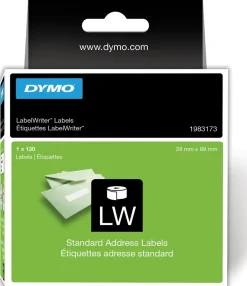 Etikett DYMO LW 450, 28x89mm, 130/FP