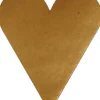 Etikett hjärta guld 19x24mm 1000/rl