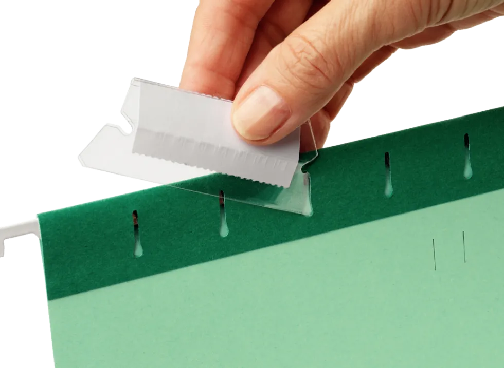 Etiketthållare till Pendaflex/Easyview 5cm(25)
