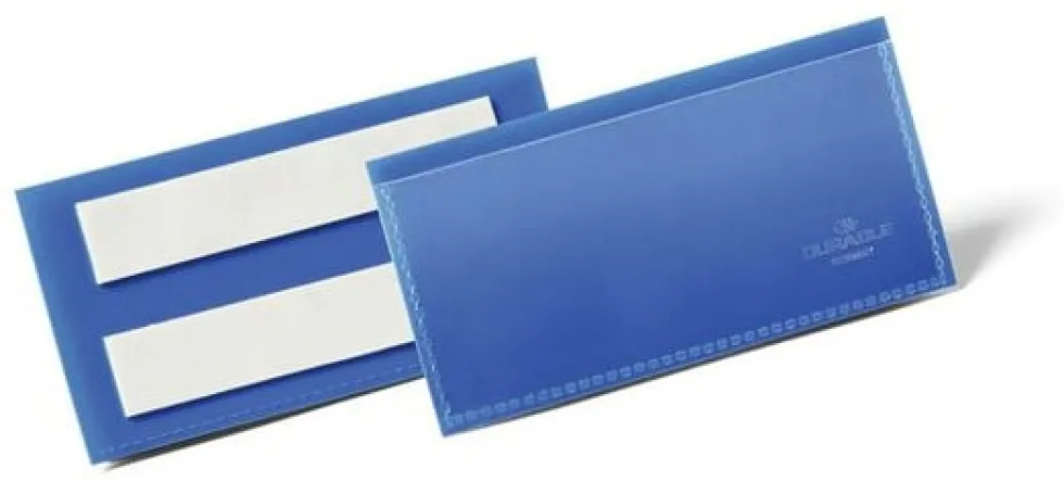 Etiketthållare 100x38mm självhäft. 50/fp