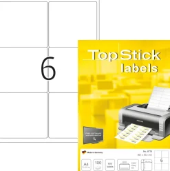 Etikett TOPSTICK 99,1x93,91mm (100)