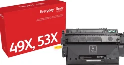 EVERYDAY Black Toner 49X 53X, High Capacity