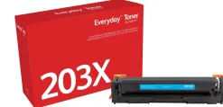 EVERYDAY Cyan Toner 203X, High Capacity