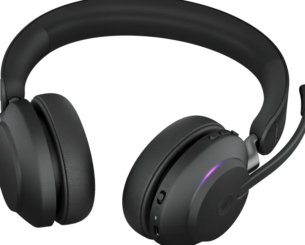 Evolve2 65 headset black MS, Link 380 BT adapter USB-C, Evolve2