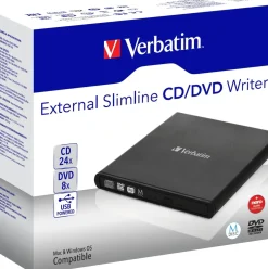 Ext. DVD-brännare VERBATIM USB 2.0