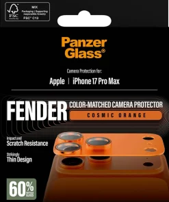 FENDER Camera Protector Cosmic Orange iPhone 17 Pro Max