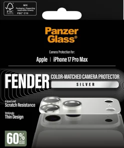 FENDER Camera Protector Silver iPhone 17 Pro Max