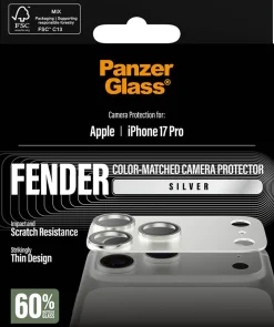 FENDER Camera Protector Silver iPhone 17 Pro