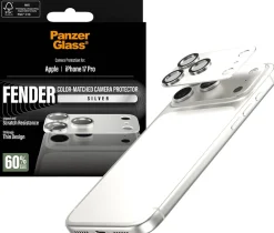 FENDER Camera Protector Silver iPhone 17 Pro