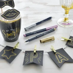 Fiberpenna FABER CASTELL Metallics 6/fp