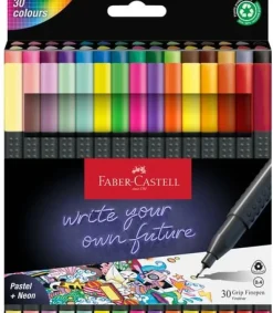 Fiberpenna FABER Grip Fine 0.4 mm 30/fp