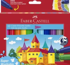 Fiberpenna Jumbo FABER CASTELL 12/fp